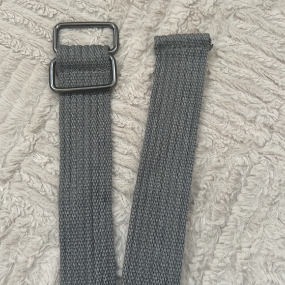 Grey canvas belt Size Small/Med See pics for measurements - 31”-34" Waist, New - Picture 7 of 16